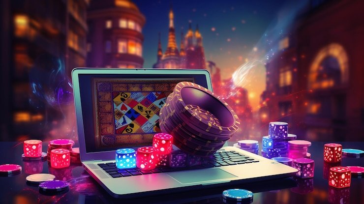 Tampilan menu navigasi platform untuk akses cepat ke berbagai kategori hiburan menarik